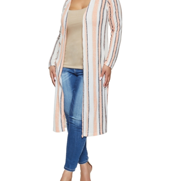 Womens long cardigan - Picture 2 of 3